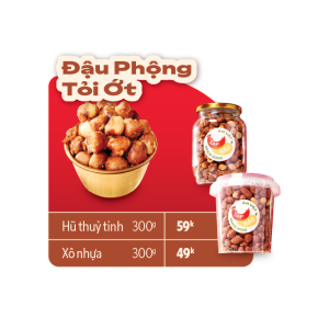 Đậu phộng tỏi ớt