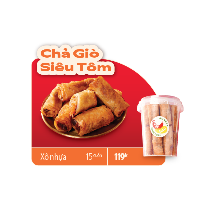 Chả Giò Siêu Tôm
