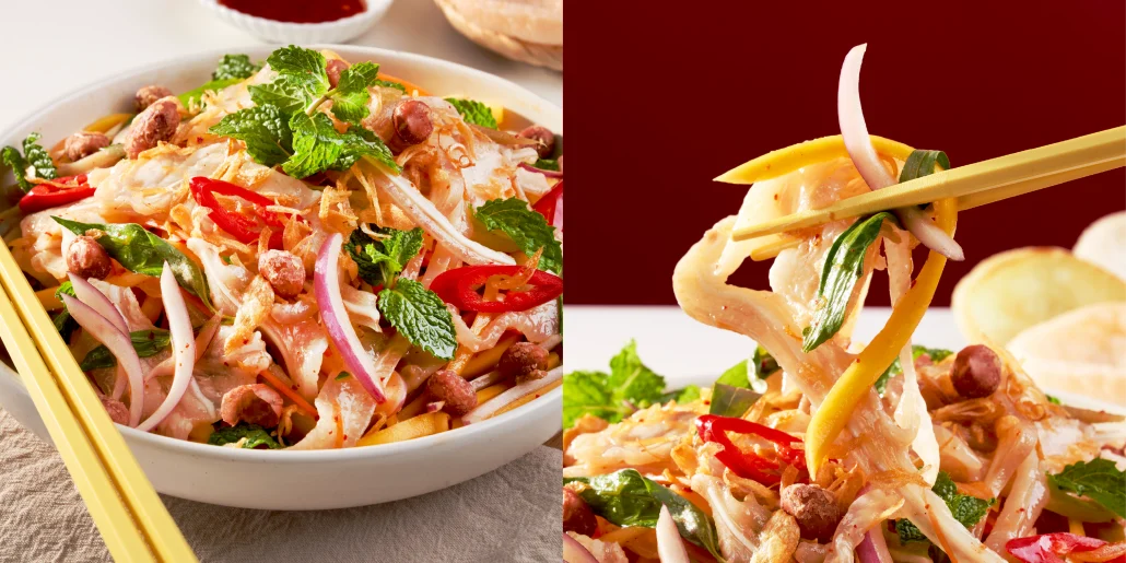 Gỏi Xoài Tai Heo Sả Tắc – Cho tiệc nhẹ việc