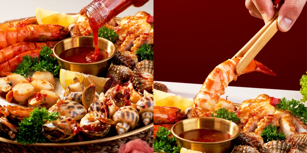 Mâm hải sản nướng Sa tế Bà 8 - Đậm vị tươi ngon